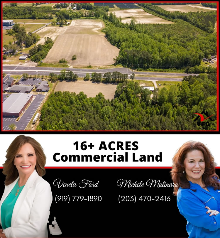 19+ Acres Commercial Property For Sale In Wilson, NC MLS 2319195